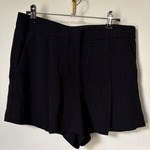 Theory Classic Women's Black Tailored Shorts Medium